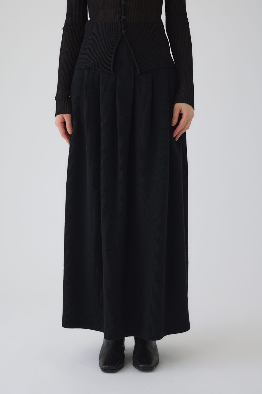 12/17- order start High waist bomber knit SK BLK 36