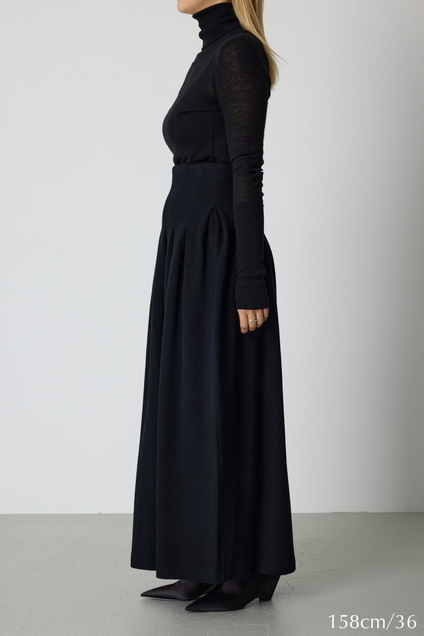 12/17- order start High waist bomber knit SK BLK 36