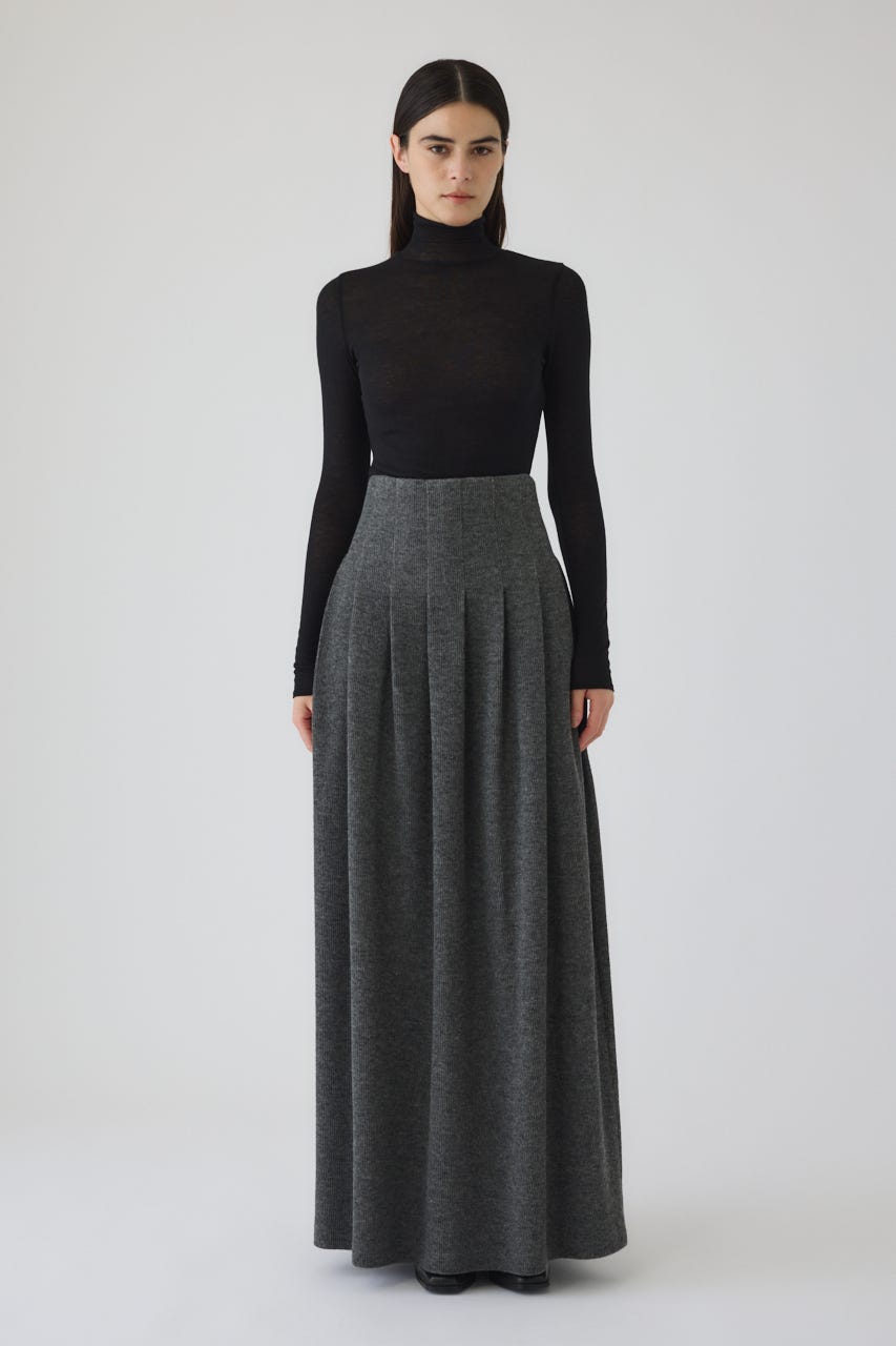 12/17- order start High waist bomber knit SK GRY 38