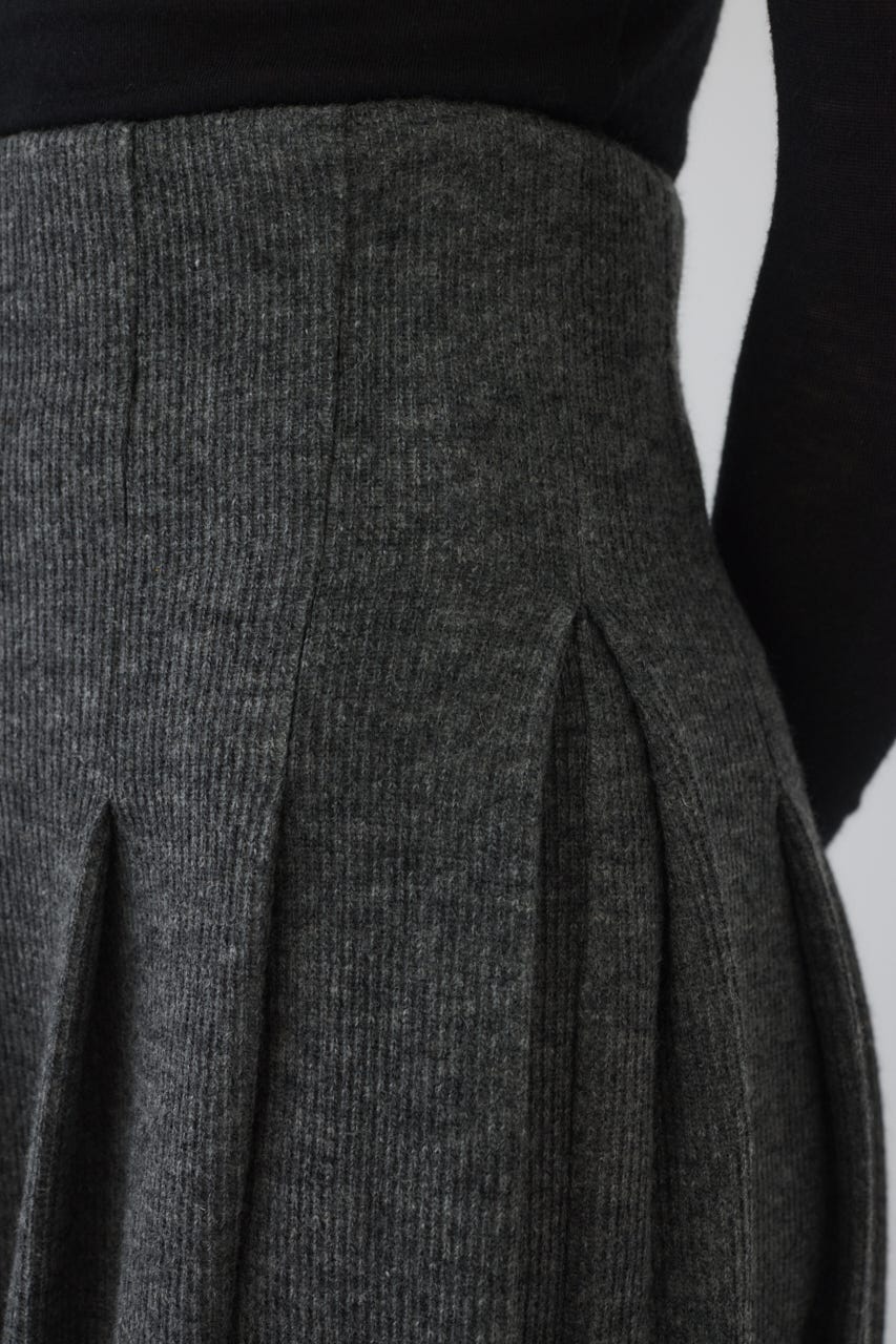 12/17- order start High waist bomber knit SK GRY 38