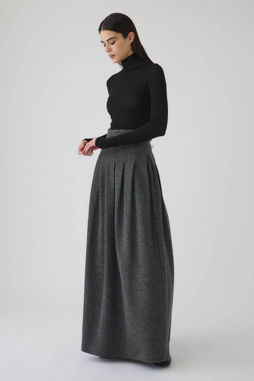 12/17- order start High waist bomber knit SK GRY 38