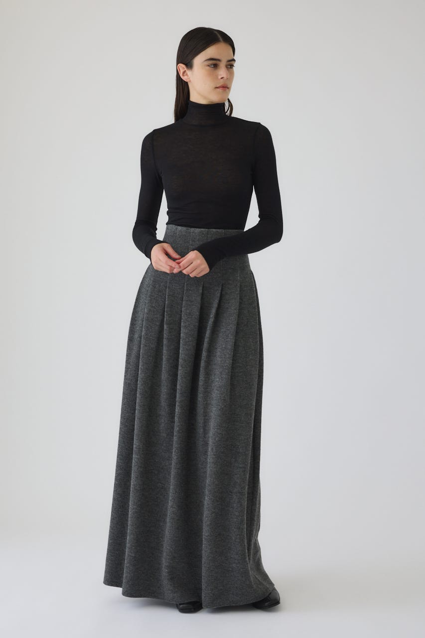 12/17- order start High waist bomber knit SK GRY 38