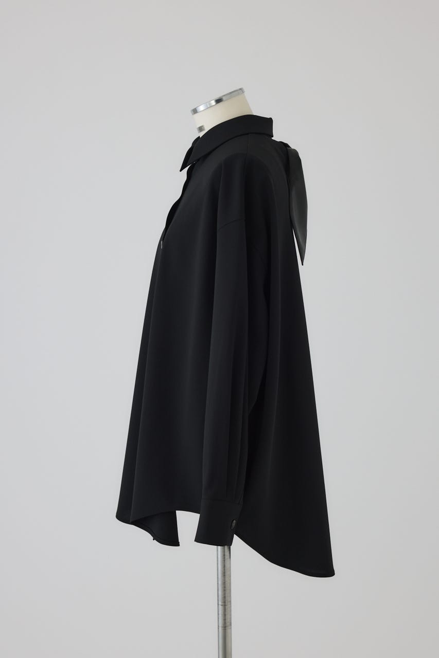 2/4- order start Synthetic leather tie SH BLK FREE