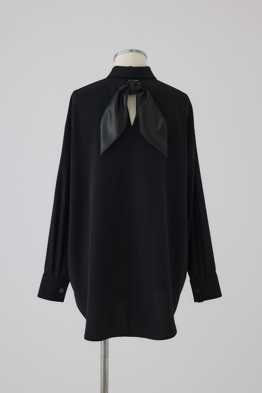 2/4- order start Synthetic leather tie SH BLK FREE