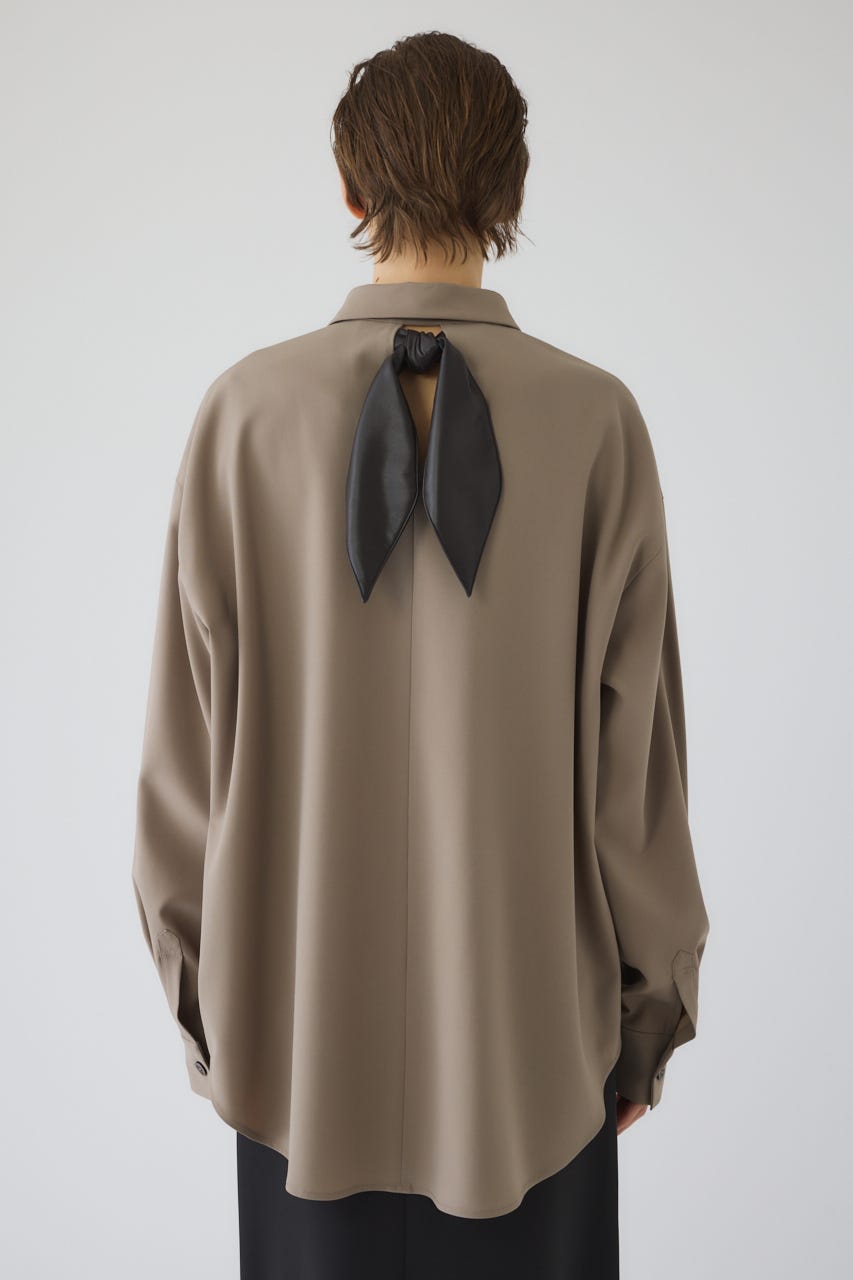 2/4- order start Synthetic leather tie SH L/BRN FREE