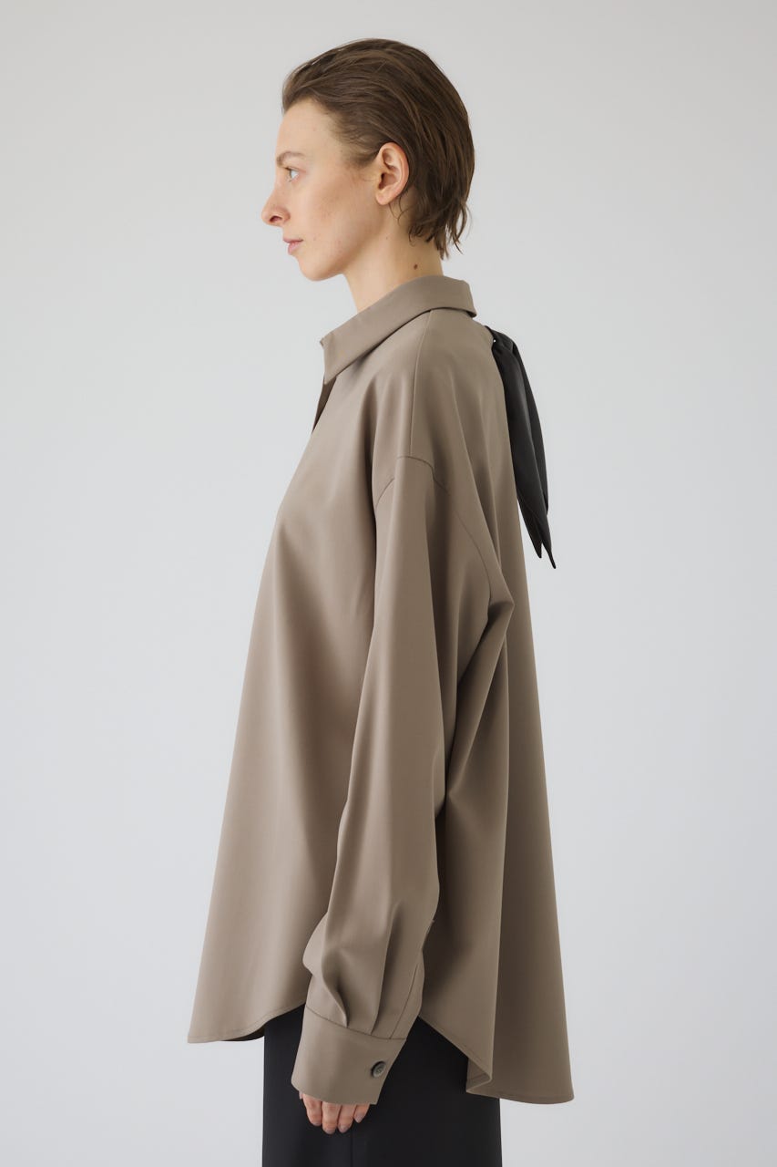 2/4- order start Synthetic leather tie SH L/BRN FREE