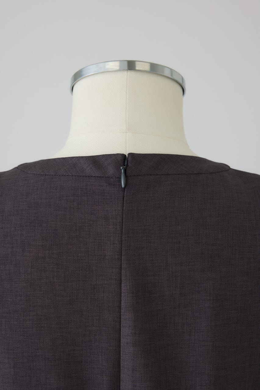 2/18- order start Oversize woven L/S T-SH C.GRY FREE