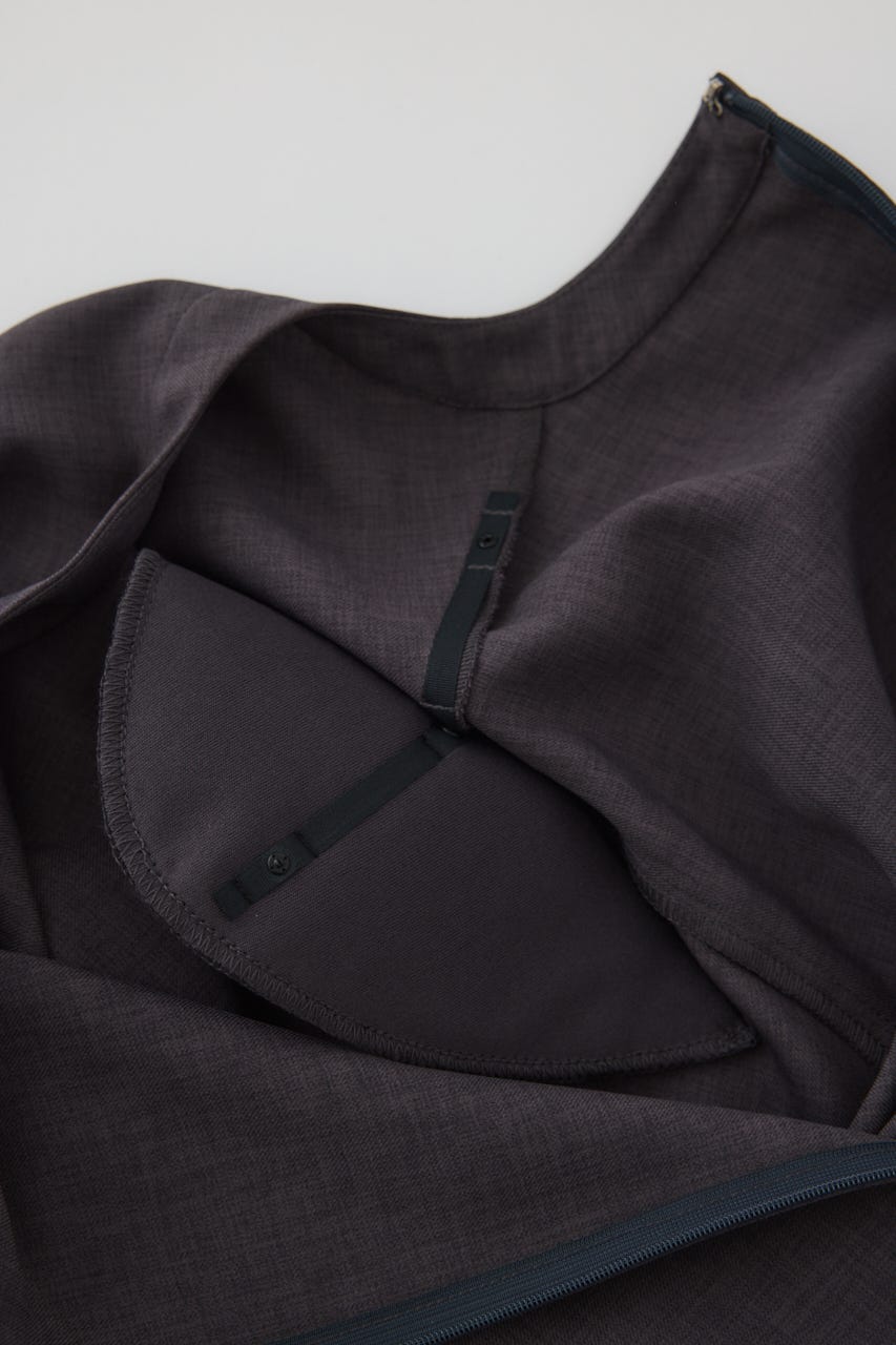 2/18- order start Oversize woven L/S T-SH C.GRY FREE