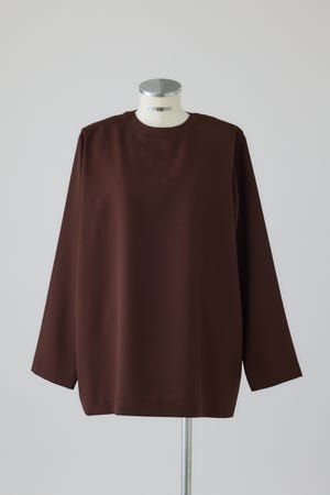 2/18- order start Oversize woven L/S T-SH