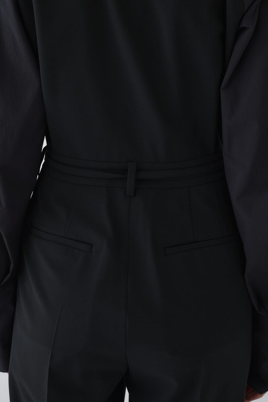 2/18- order start Raglan sleeve jumpsuit BLK 38