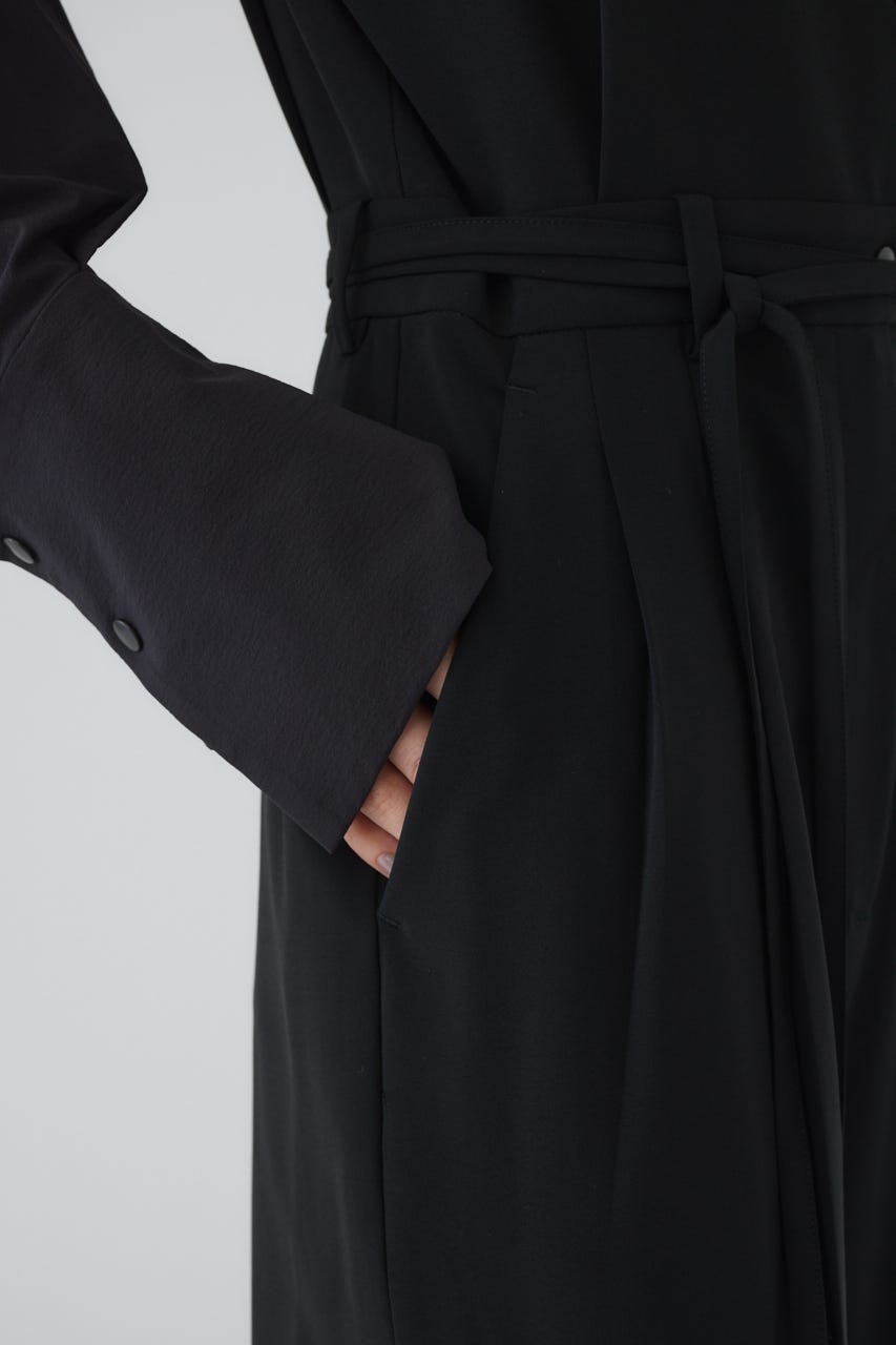 2/18- order start Raglan sleeve jumpsuit BLK 38