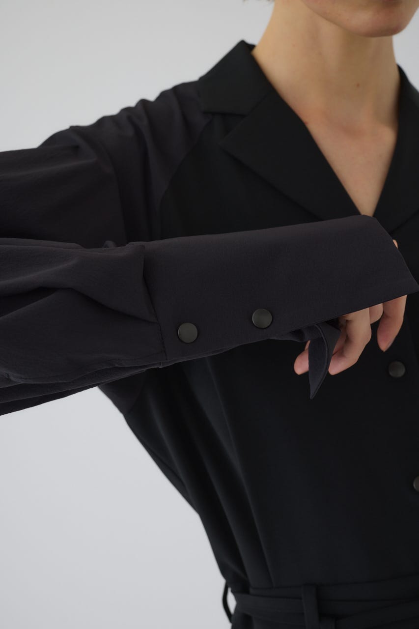 2/18- order start Raglan sleeve jumpsuit BLK 38