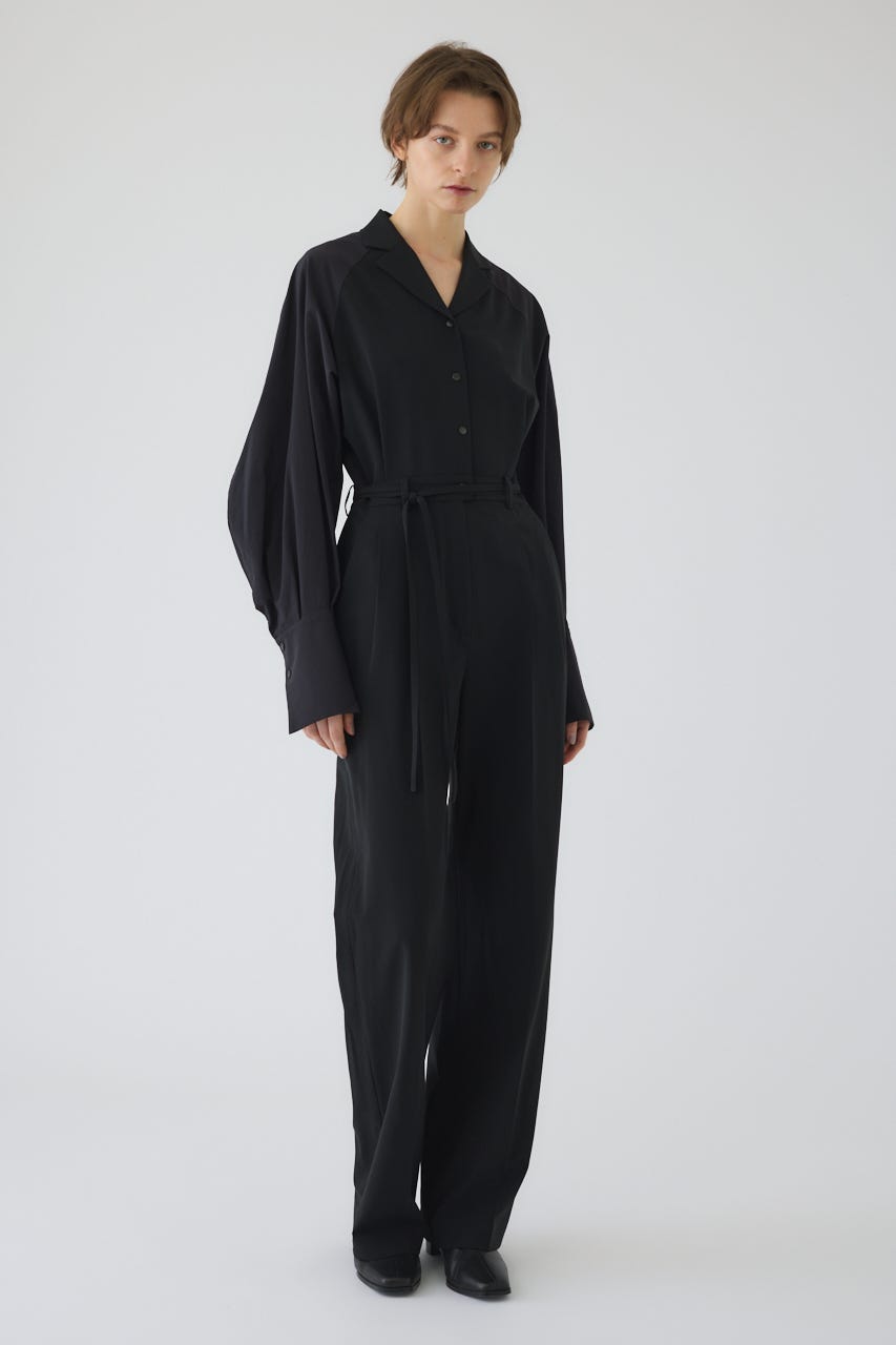 2/18- order start Raglan sleeve jumpsuit BLK 38
