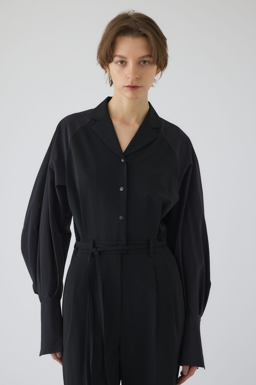 2/18- order start Raglan sleeve jumpsuit BLK 38