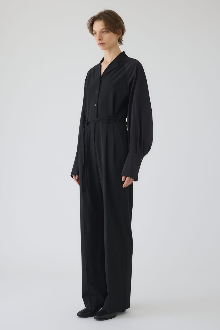 2/18- order start Raglan sleeve jumpsuit BLK 38