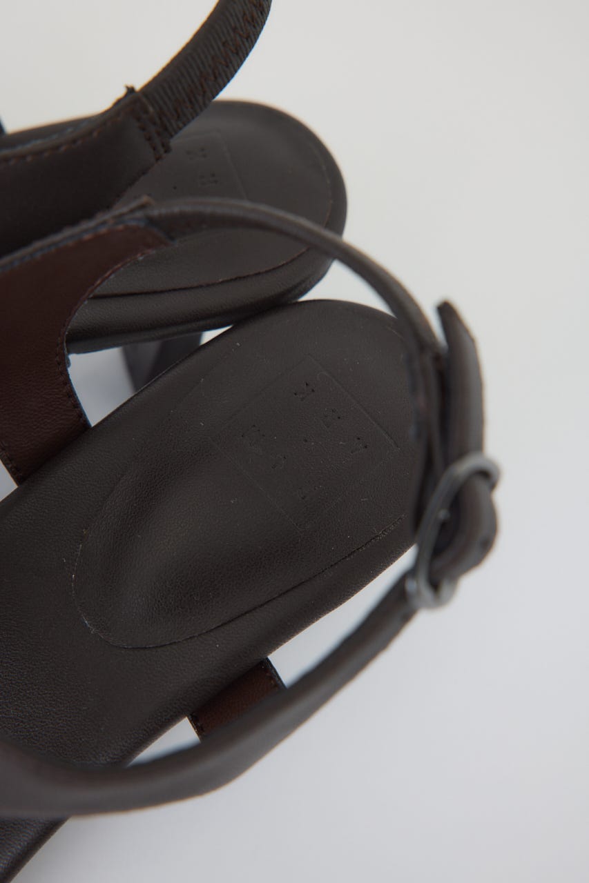 5/1- order start Motif toe thong sandal BRN 37