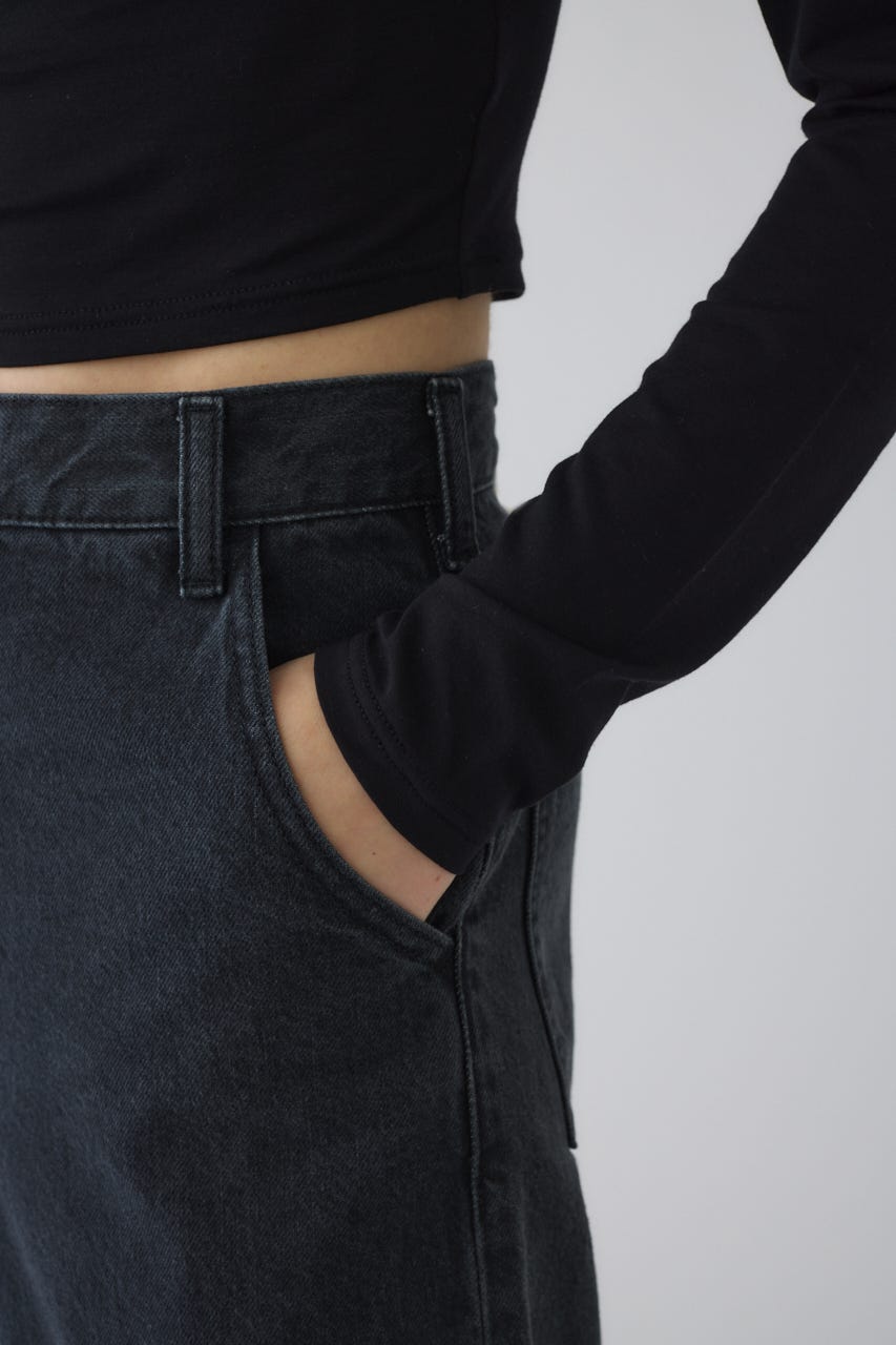 2/4- order start Cropped tight tops BLK FREE