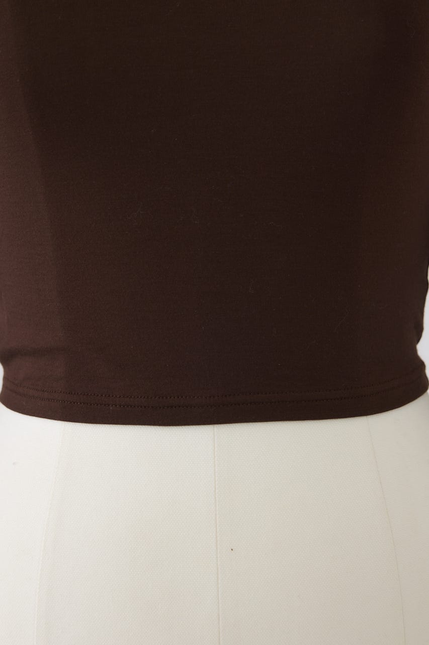 2/4- order start Cropped tight tops D/BRN FREE