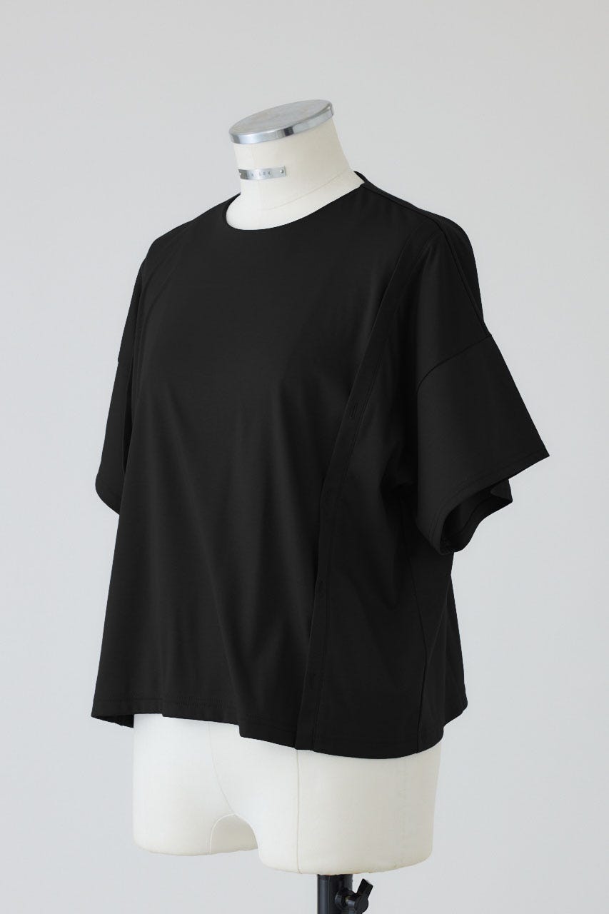Refined 2way cut tops BLK FREE