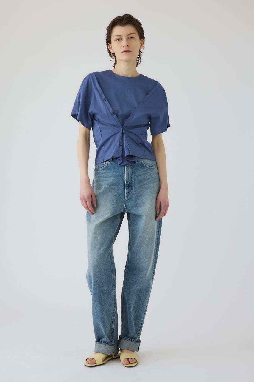 Refined 2way cut tops BLU FREE