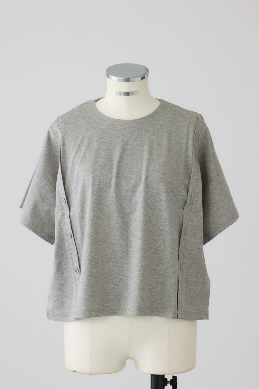 Refined 2way cut tops T.GRY FREE