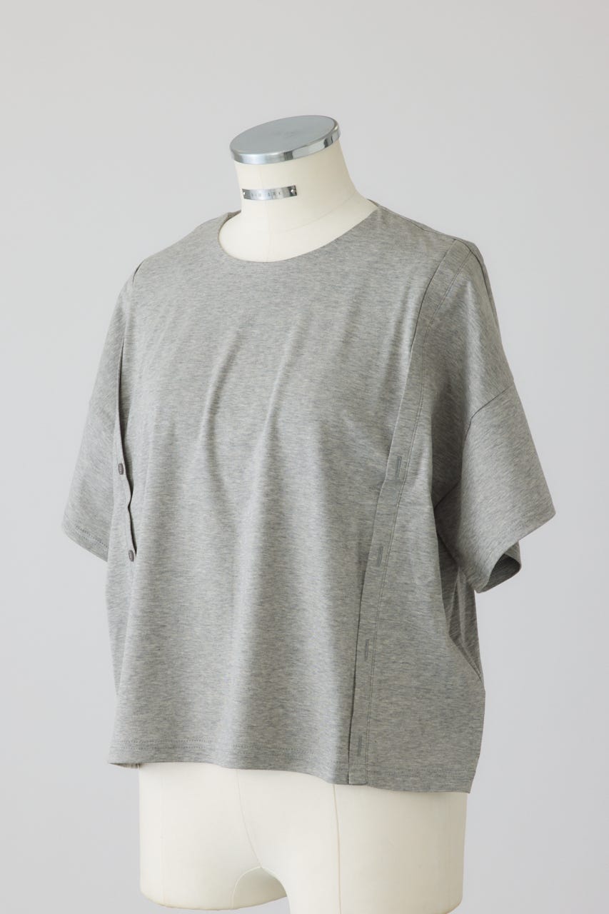 Refined 2way cut tops T.GRY FREE