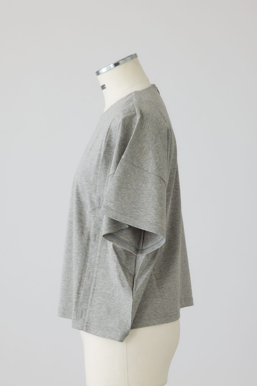 Refined 2way cut tops T.GRY FREE