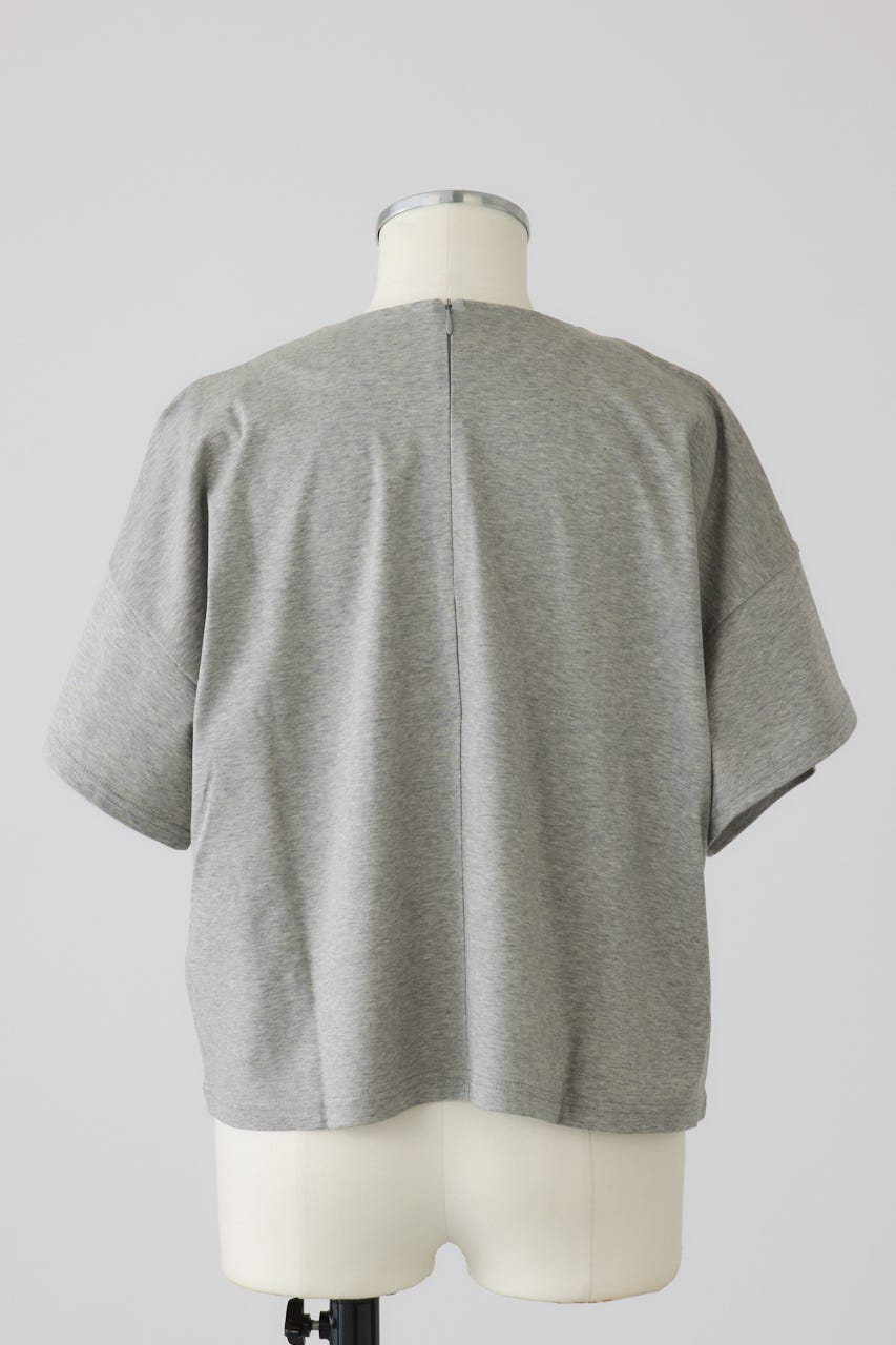 Refined 2way cut tops T.GRY FREE