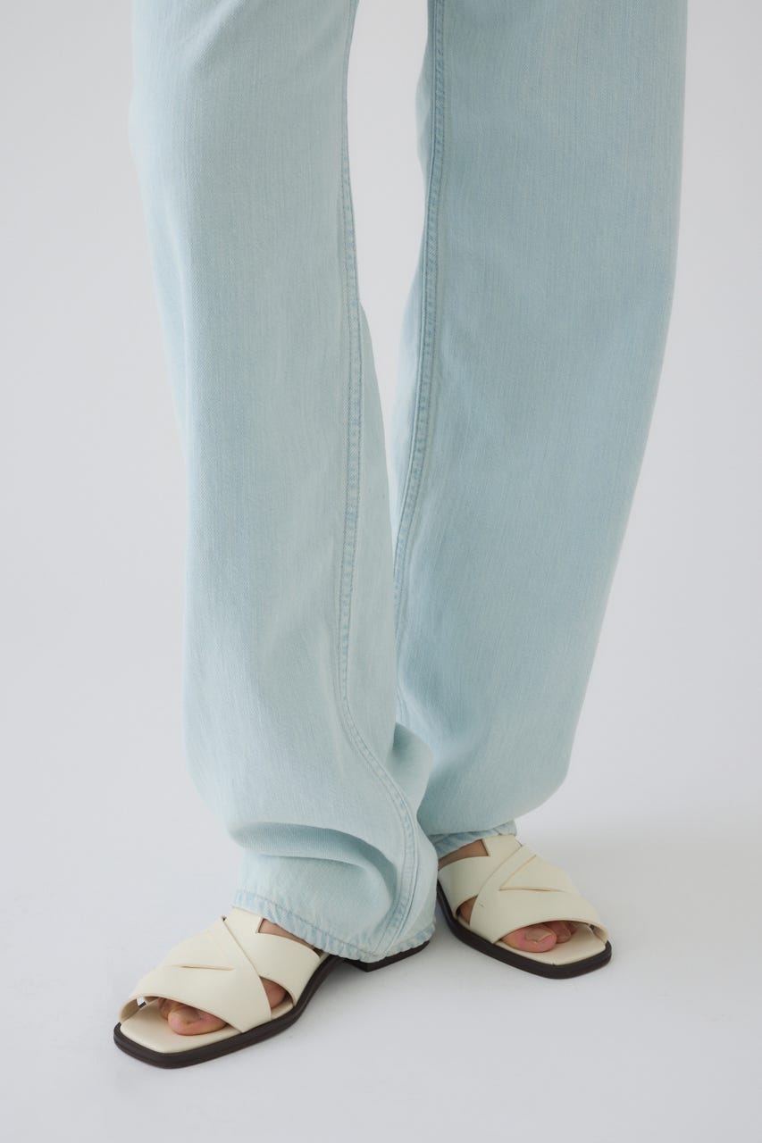 3/4 order start Stylish work denim PT BLU 36