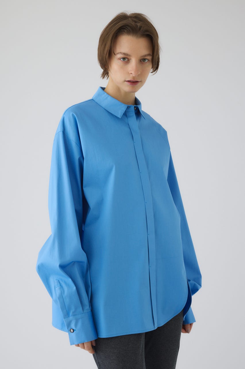 12/3- order start Oversized asymmetry SH BLU FREE