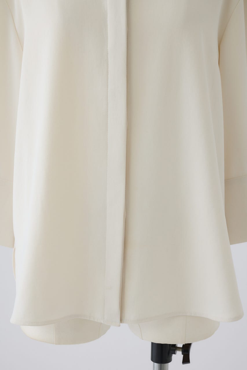 2/4- order start W-collar classical blouse O/WHT FREE