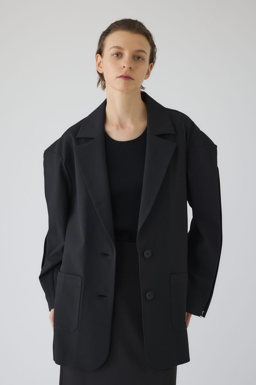 2/4- order start Open sleeve tailored JK BLK FREE