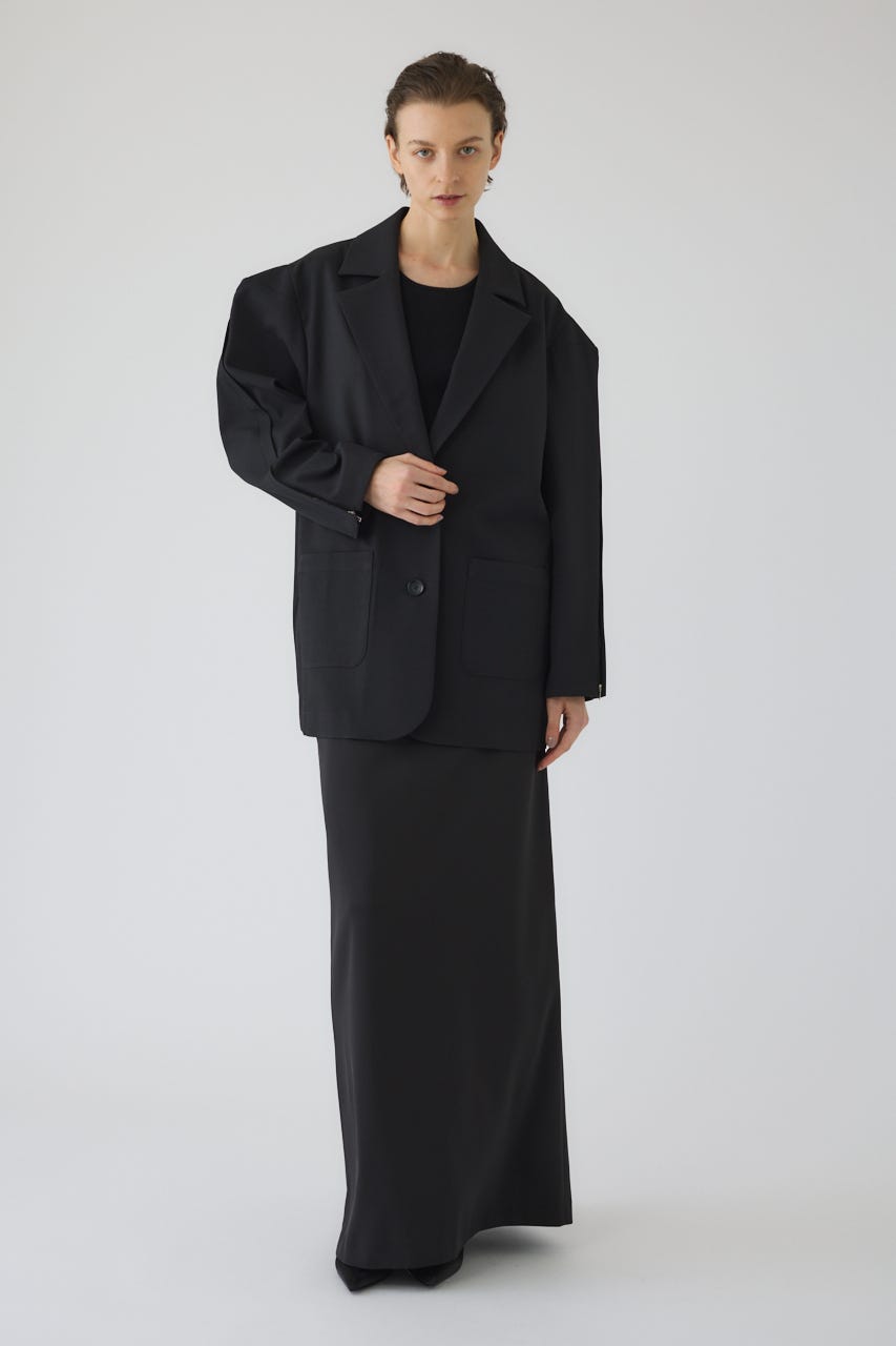 2/4- order start Open sleeve tailored JK BLK FREE