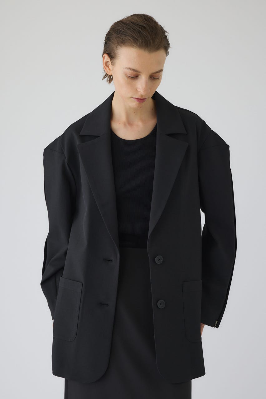 2/4- order start Open sleeve tailored JK BLK FREE