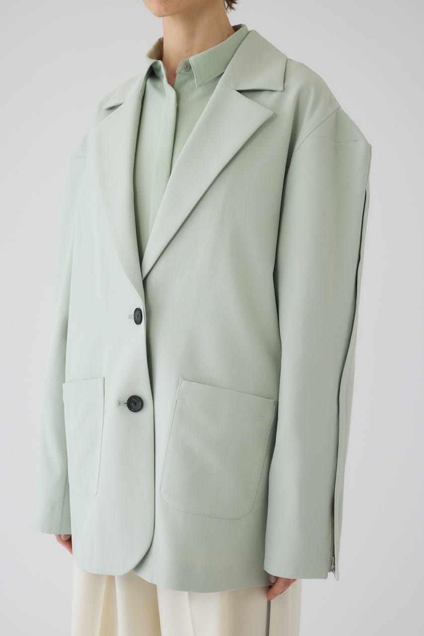 2/4- order start Open sleeve tailored JK L/GRN FREE