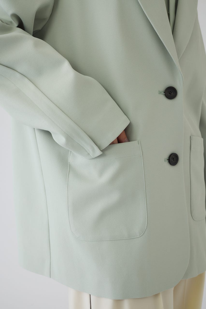 2/4- order start Open sleeve tailored JK L/GRN FREE