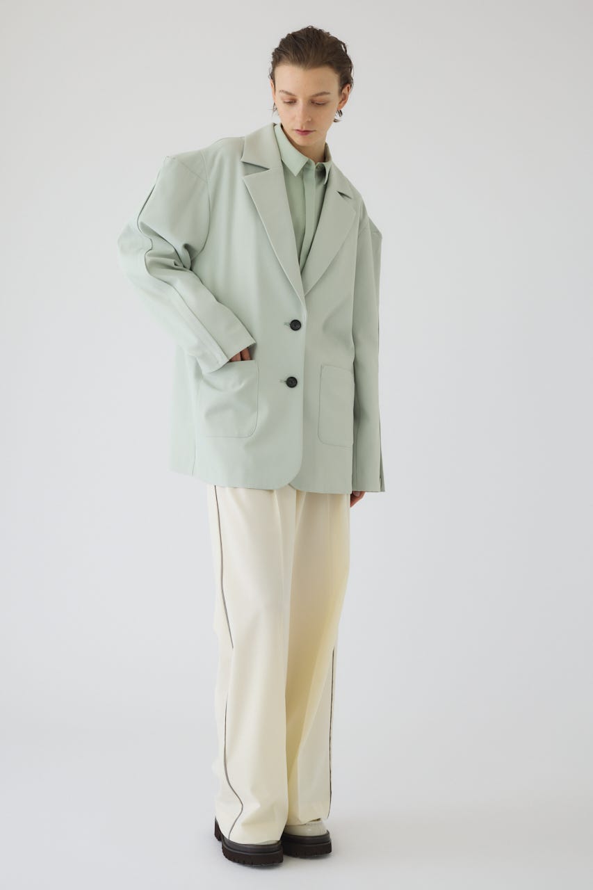 2/4- order start Open sleeve tailored JK L/GRN FREE