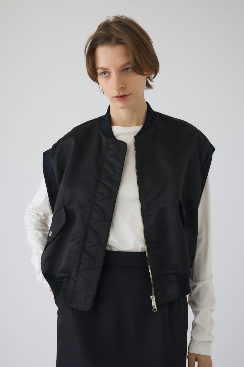 2/18- order start Short MA-1 vest BLK FREE