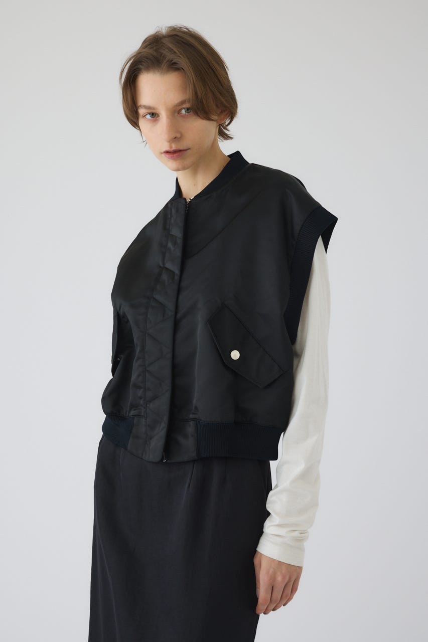 2/18- order start Short MA-1 vest BLK FREE