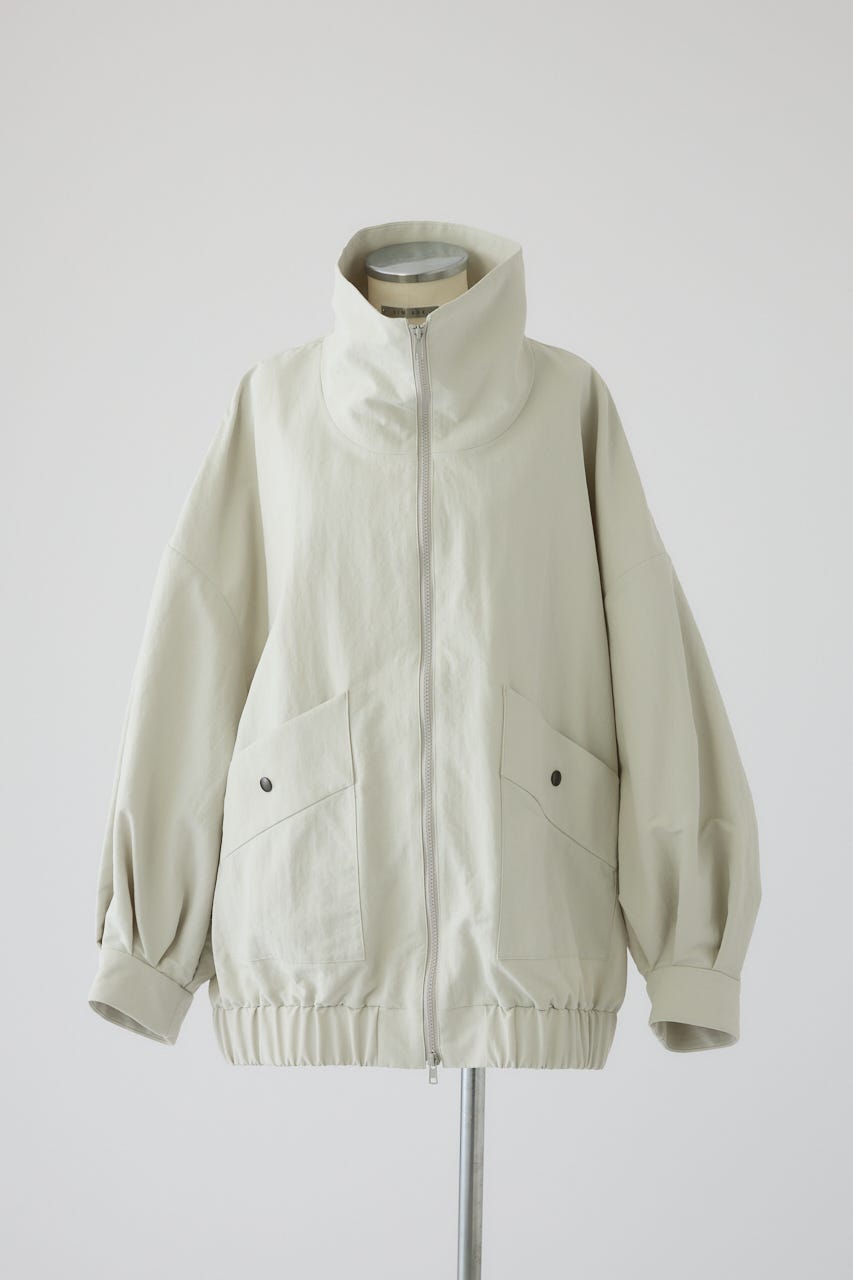 3/4 order start W-zip stand collar JK L/GRY FREE