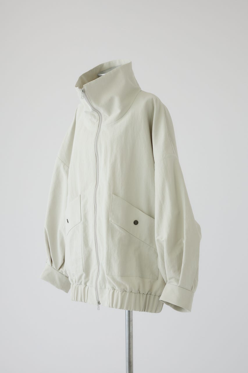 3/4 order start W-zip stand collar JK L/GRY FREE