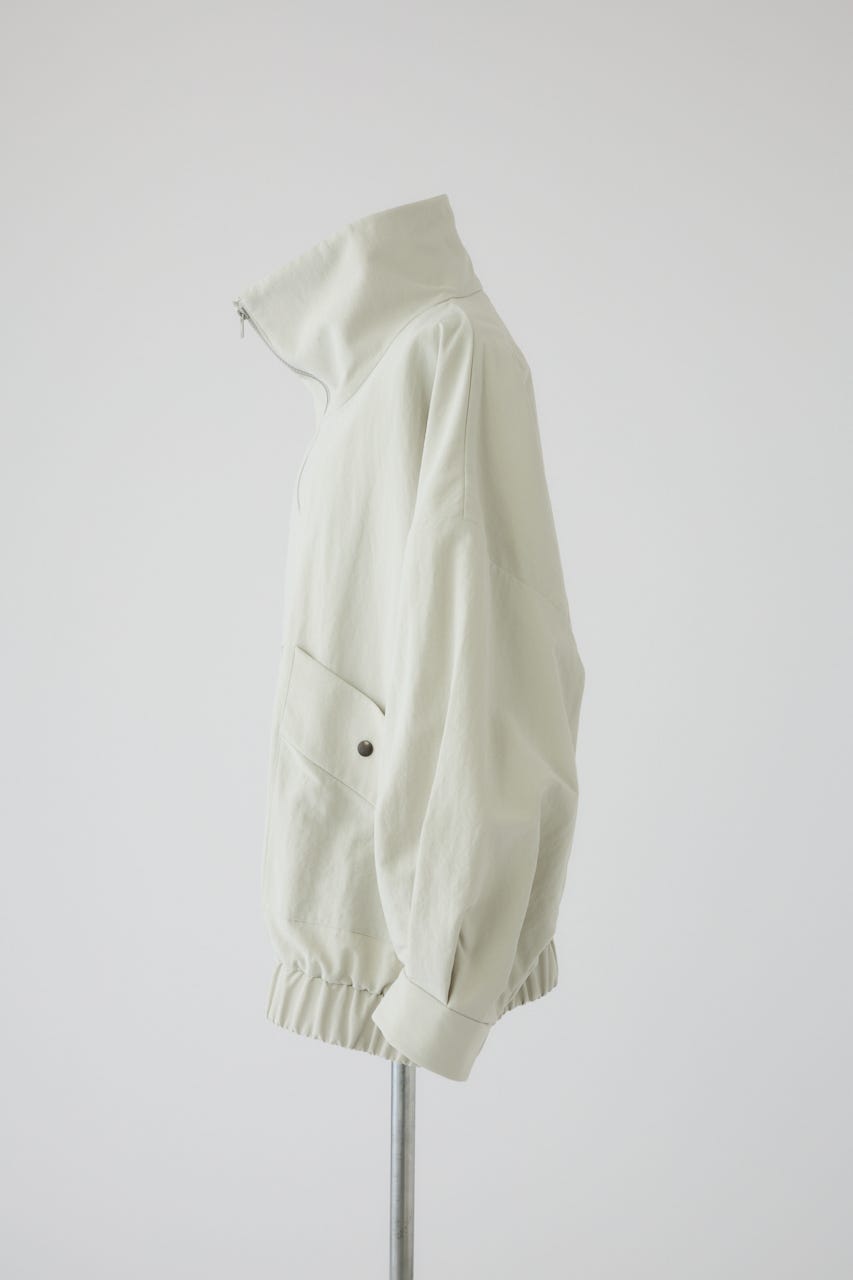 3/4 order start W-zip stand collar JK L/GRY FREE