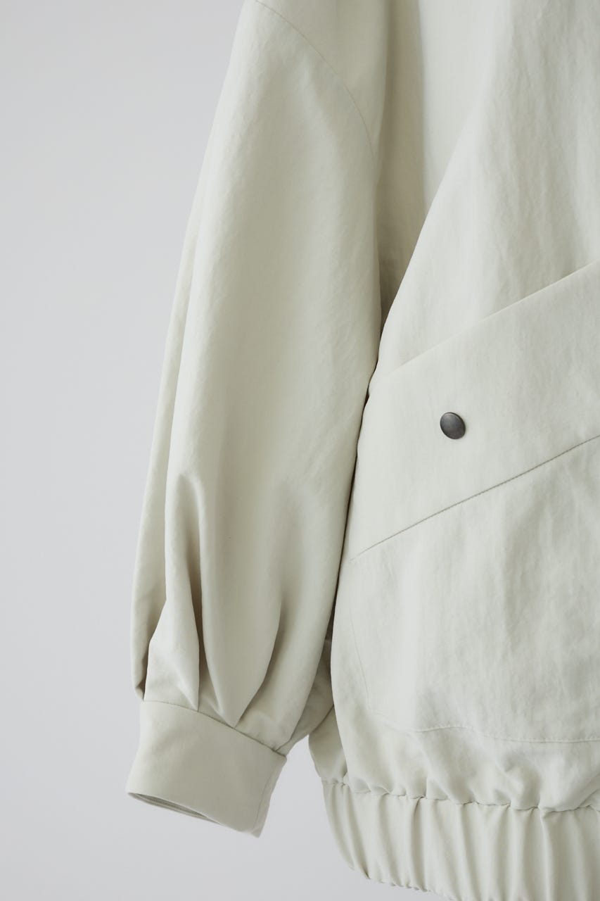 3/4 order start W-zip stand collar JK L/GRY FREE