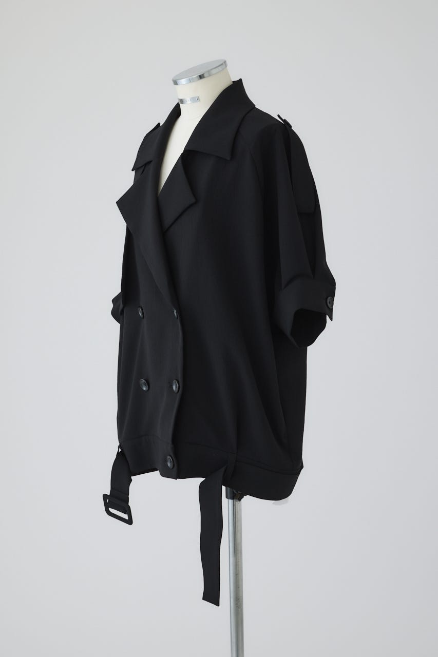 Soft trench JK BLK FREE