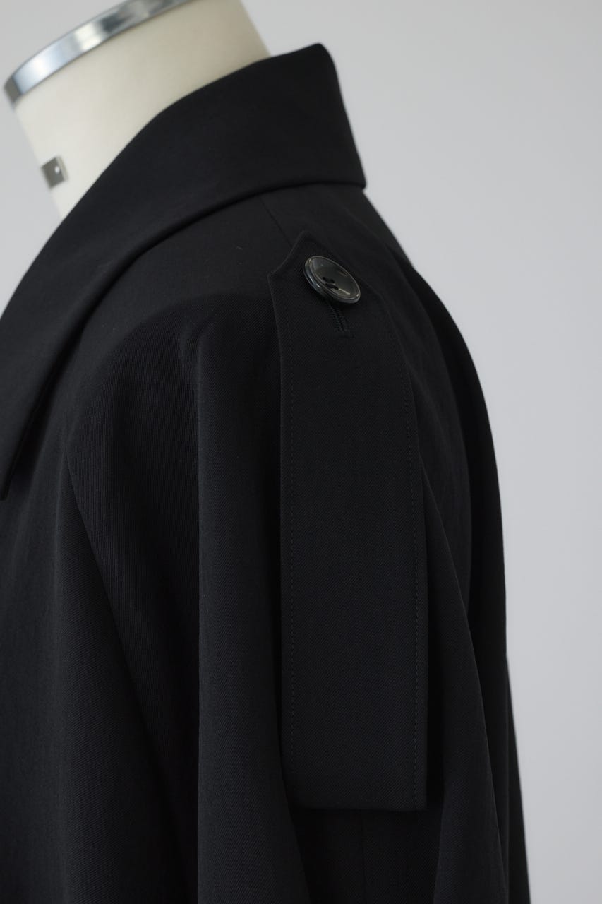 Soft trench JK BLK FREE