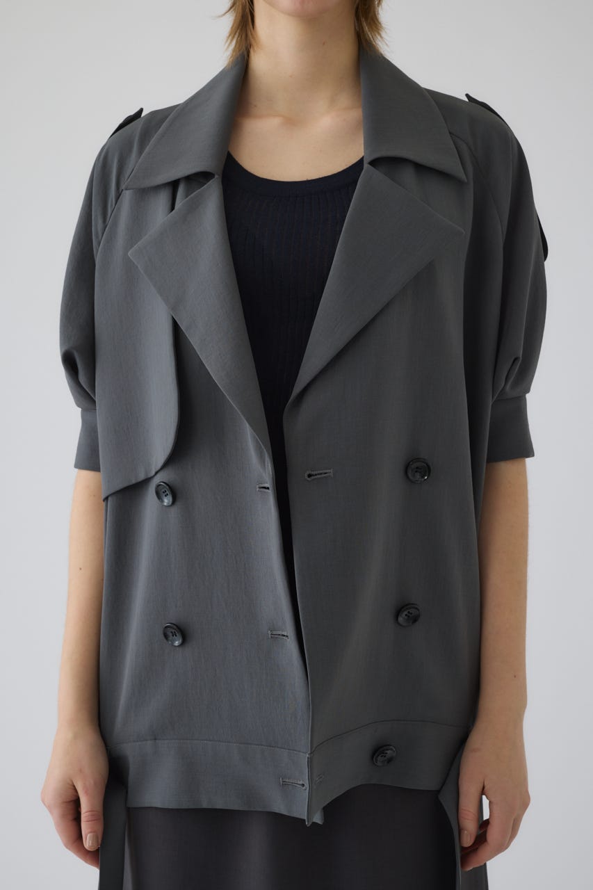 Soft trench JK GRY FREE