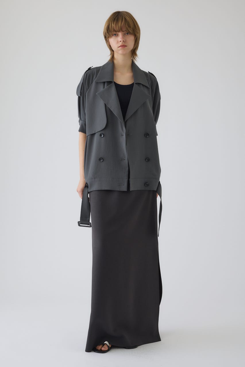 Soft trench JK GRY FREE