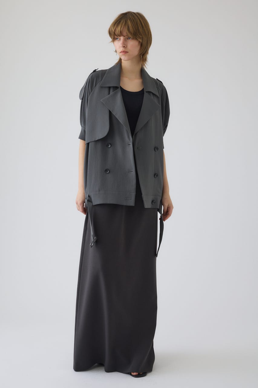 Soft trench JK GRY FREE