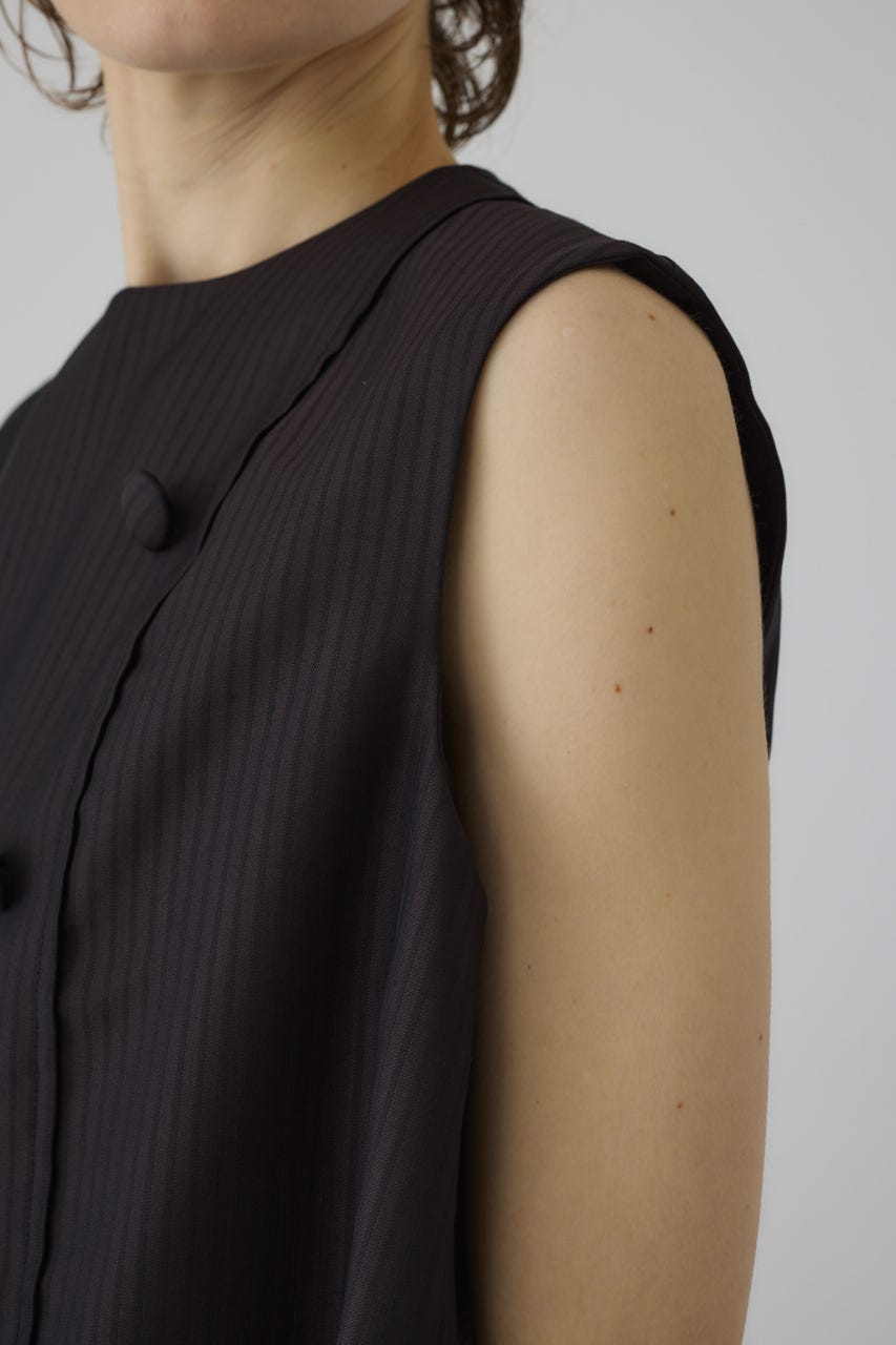 5/1- order start Mannish vest like tops BLK FREE