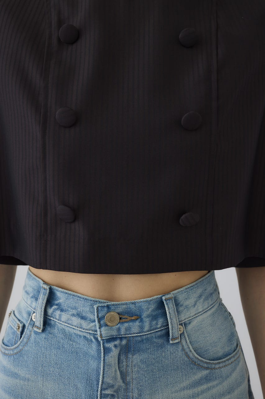 5/1- order start Mannish vest like tops BLK FREE